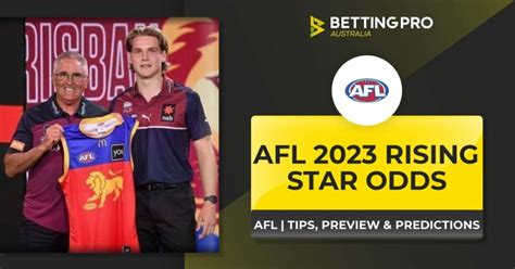 afl rising star betting|AFL Rising Star Betting & Odds .